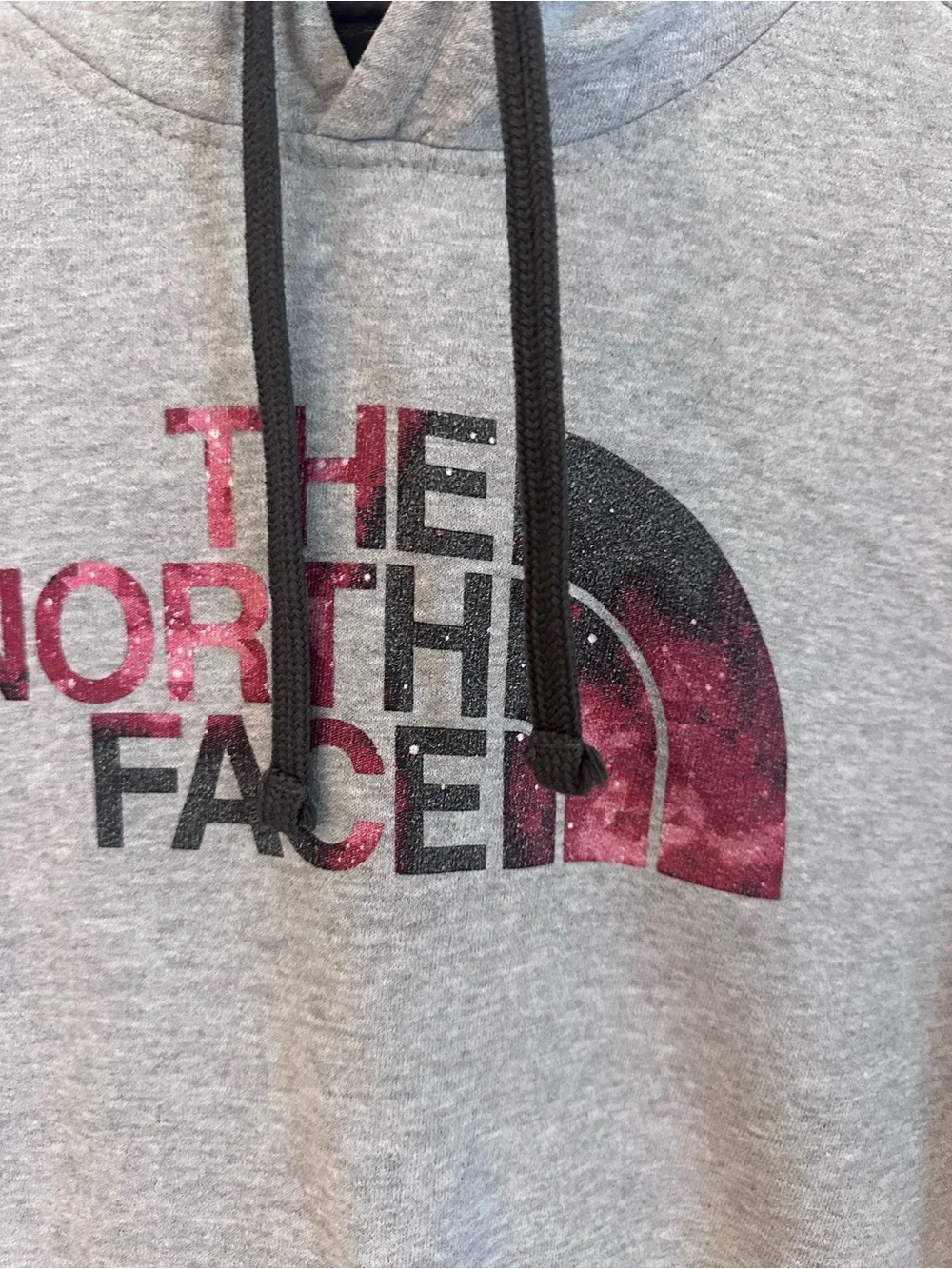 The North Face soft gray